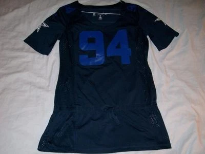 Camiseta DeMarcus Ware 94 Dallas Cowboys NFL Nike azul feminina pequena usada - Imagem 1 de 2