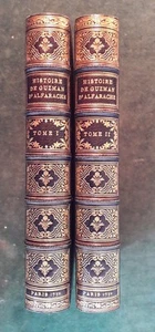 Alain-René LE SAGE. Histoire de Guzman d'Alfarache (1732) E.O. PLEIN MAROQUIN. - Picture 1 of 10
