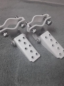 Old School Bmx Fork Standers White Universal Fit for GT Dyno Hutch Haro CW - Picture 1 of 2