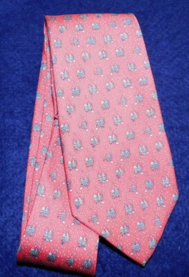 VINEYARD VINES СДЕЛАНО В США КРАСНЫЙ/СИНИЙ/БЕЛЫЙ ЛЫЖ ПОДЪЕМНИК МОТИВ ГАЛСТУК - ДИЗАЙНЕРСКИЕ ГАЛСТУКИ. - Изображение 1 из 3