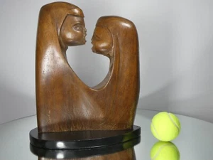 Vintage Belgium Post War Abstract Sculpture Figurative Art. Robert De Quin 1950s - Picture 1 of 24