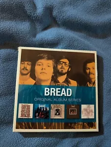 BREAD (DAVID GATES) 5 CD BOX SET-ORIGINAL ALBUM SERIES-UK IMPORT-2009 VG To VG+ - Picture 1 of 5