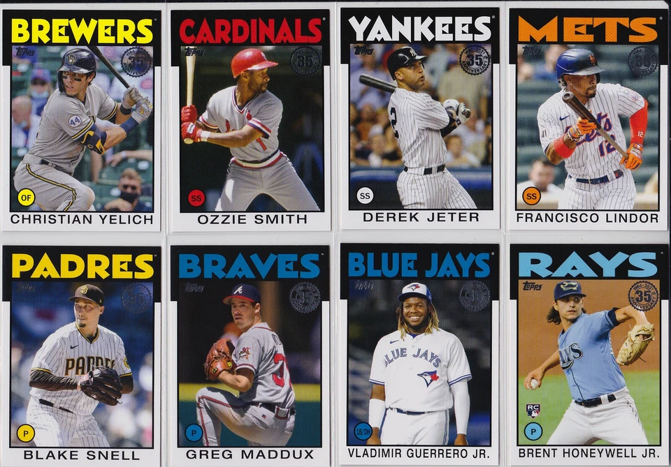 2021 Topps Update 1986 Topps Baseball Insert - You Pick Your Card - 86B - Image 1 of 1