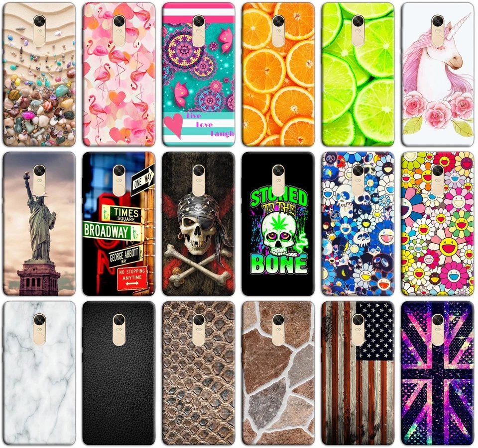 CUSTODIA COVER MORBIDA IN TPU SILICONE PER XIAOMI REDMI NOTE 4X FANTASIA M3 - Immagine 1 di 1