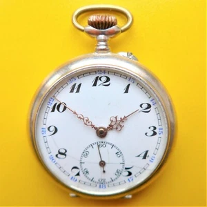 zierliche HERREN TASCHENUHR, Fa. "ARMINIA“, Silber, gute Funktion, ca. 1930 - Bild 1 von 8