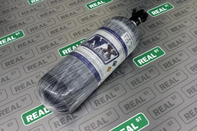 Nitrous Express 12LB Composite Nitrous Bottle W/ Lightning 500 Valve NX-11152 - Image 1 of 4