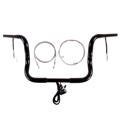 Kit de barra precableada 1 1/4" negra 12" Harley Ultra Classic Ultra Limited 2016-2023 Foto 1 de 2