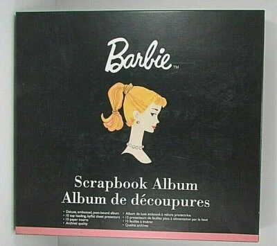 Nuevo álbum de fotos álbum de recortes Barbie Nostalgia - encuadernado en relieve de lujo 12X12 Foto 1 de 4
