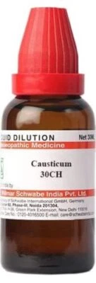 Dilución Dr. Willmar Schwabe Causticum 30 ml elige potencia con envío rápido Foto 1 de 4