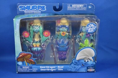 Jakks Pacific - Smurfs The Lost Village Smurfdragon Head Figures New in Package - Image 1 of 4