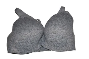 Soma Enbliss Front Close Racerback BH Gr. 34DD meliert grau Bügel BH - Bild 1 von 4