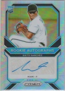 2021 Panini Prizm Sixto Sanchez Silver Prizm Rookie Auto #RA-SX RC - Picture 1 of 2