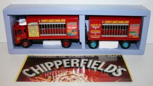 CORGI 1/50 - 97889 AEC CAGE TRUCK & TRAILER - CHIPPERFIELDS CIRCUS - Picture 1 of 3
