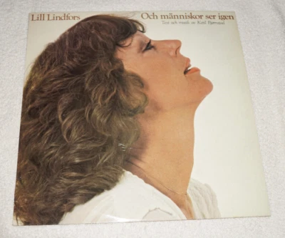 LP : Lill Lindfors - Och Manniskor ser igen (1980) made in Sweden - Image 1 of 2