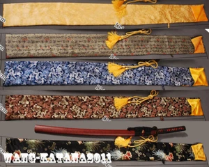 Synthetic Silk SWORD BAGS for Japanese Samurai Katana Sword Protection New - Picture 1 of 8
