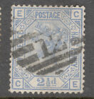 QV - SG 157 - 2 1/2d Blue - Plate 23 - Used (35.00) Letters C E