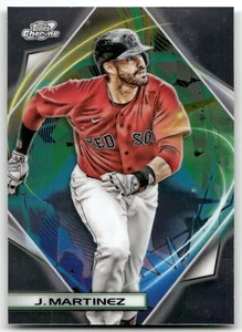 2022 Topps Chrome Cosmic #45 J.D. Martinez Boston Red Sox - Picture 1 of 2