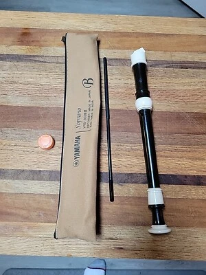Yamaha YRS-302B Professional Rottenburgh Soprano Recorder w/ Pouch  - Image 1 of 4