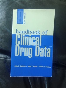 Handbook of Clinical Drug Data, 9th Edition by Philip Anderson & James E. Knoben - Imagen 1 de 5