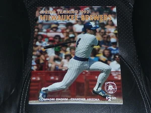 Blue Jays 1992 programa de entrenamiento de primavera Paul Molitor - Imagen 1 de 1