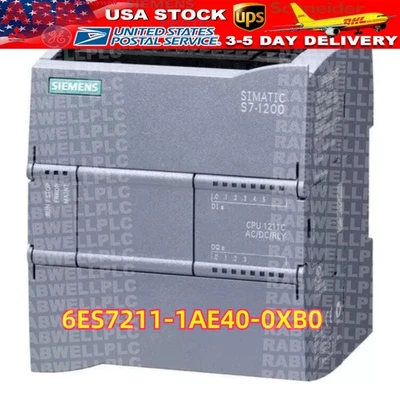 Novo Siemens 6ES7 211-1AE40-0XB0 SIMATIC S7-1200 CPU 1211C 6ES7211-1AE40-0XB0 - Imagem 1 de 4