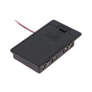Contenitore 6 batterie AA R6 con sportello e uscita su conduttori 150mm - Imagen 1 de 4