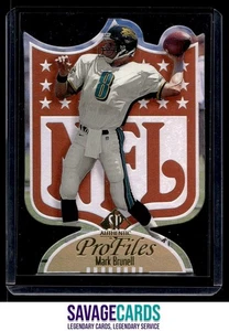 1997 SPA ProFiles Die Cuts Insert Mark Brunell /100 #P-8 Jacksonville Jaguars - Picture 1 of 3