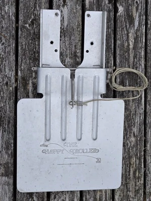 Vintage The Happy Troller  Trolling Plate 12” x 10” Aluminum USA Bent 1978 - Image 1 of 4