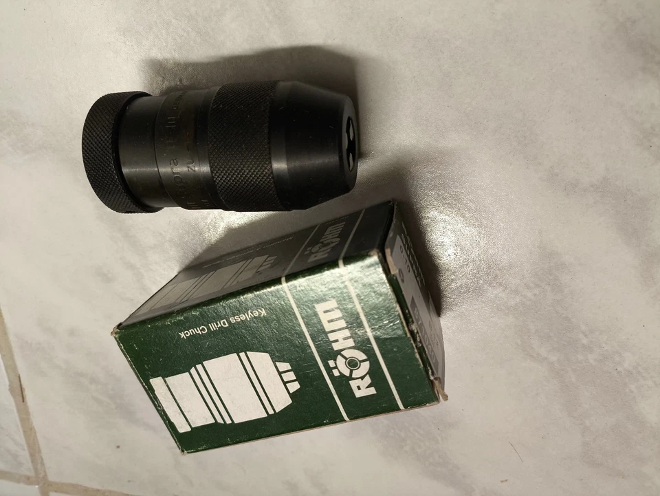 Röhm Schnellspann-Bohrfutter Supra 0-10 mm B12 / NEU+OVP - Bild 1 von 1