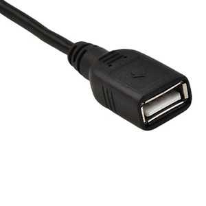 Cable de extensión adaptador USB para automóvil 2 piezas 4 pines y 6 pines 75 cm accesorios radio de extensión - Imagen 1 de 12