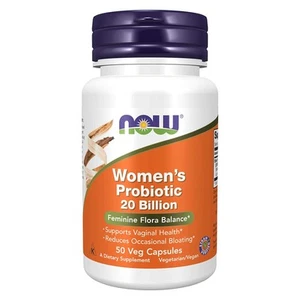 NOW Women's Probiotic 20 Billion 50 Veg Caps, Clearance for Best By 11/2025 - Picture 1 of 6