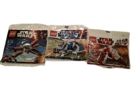 NEW/SEALED LEGO STAR WARS 30050, 30059, 30278 