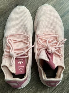adidas Pink HU Pharrell Williams Women’s Size 7.5 Shoes. - Picture 1 of 5