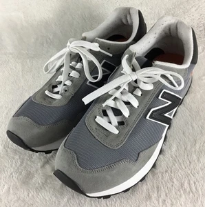New Balance 515 Retro Sneakers Uomo 11.5 Grigio Pelle Scamosciata Tessuto ML515COL - Foto 1 di 9