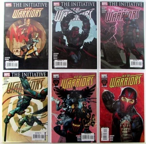 New Warriors Lot 6 #1, 2, 7, 8, 9, 10 2007 Marvel Night Thrasher Comics - Picture 1 of 1
