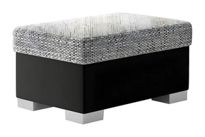 Hocker Pouf Sofa Polster Beistellhocker Fußhocker Ottomane Möbelhocker Sofort - Bild 1 von 1