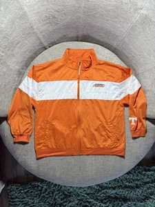 Giacca Tennessee Volunteers Uomo 2XL Arancione Bianco NCAA Calcio Full Zip Pista - Foto 1 di 9