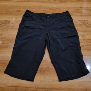 Kathmandu Shorts Women's Size 14 Black Hiking Walking Front & Back Pockets - Picture 1 of 8