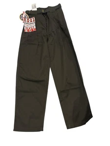 Bugle Boy Dark Olive Dress pants Size 12 SLIM  NWT Stain/Wrinkle Resistant! - Picture 1 of 6