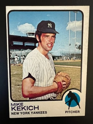1973 Topps Mike Kekich #371 New York Yankees - Image 1 of 2