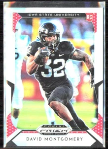 2019 Panini Prizm Draft Picks #118 David Montgomery RC Silver Prizm Iowa State! - Picture 1 of 2