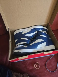 Puma Rebound Layup Dual 38978601 Hombres Blanco Estilo de Vida Tenis Zapatos Talla 12 - Imagen 1 de 5