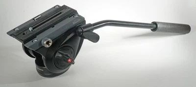 Manfrotto MVH500AH Fluid Video Head with Flat Base - Excellent condition - Image 1 of 4