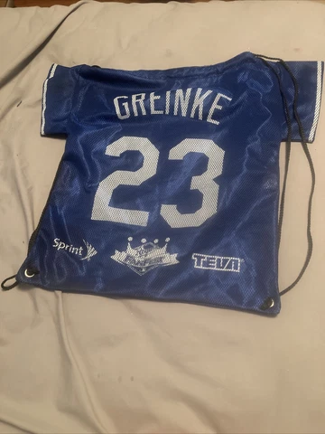 Zack Greinke Drawstring Bag Backpack Royals FanFest Kansas City Cover