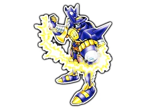 #2475 Blitzmon Digital Monster Sticker Waterproof Vinyl Die-Cut Decal Car Laptop - Picture 1 of 1
