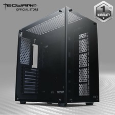 Tecware VXR, Dual Chamber Tempered Glass ATX Mid Tower Case Gaming Computer Case