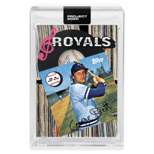 Topps PROJECT 2020 #212 - 1975 George Brett by Don C *PRESALE* PR 3002