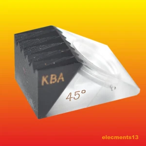 QC-X45 KBA45 DEGREE KRAUTKRAMER USA MINIATURE ANGLE TRANSDUCER DELAYED PRISM - Picture 1 of 4
