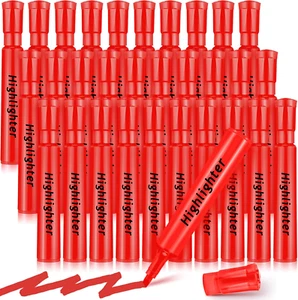 Tank Style Highlighters 30 Pack Chisel Tip Highlighters Markers Quick Drying ... - Picture 1 of 7