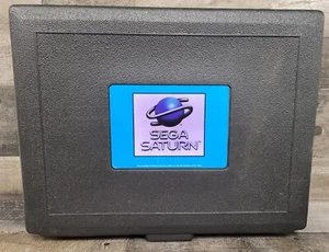 Sega Saturn Console Blockbuster Rental Case Travel Case RARE VG+ - Picture 1 of 7